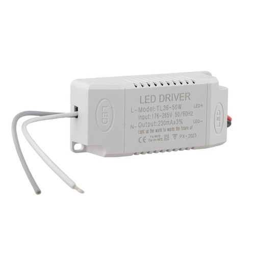 Driver led 36w 50w corrente - 36w,