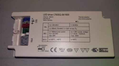 Alimentatore driver led
