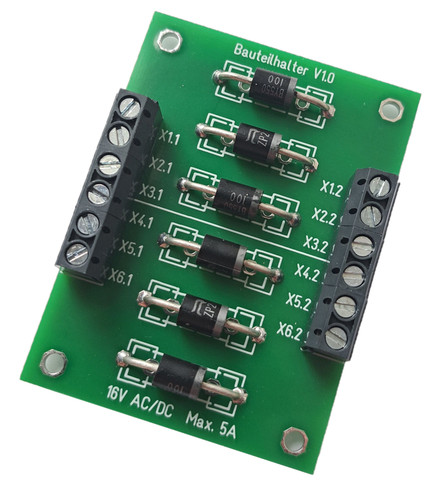 Modulo diodi 16v 5a kit - 16v,